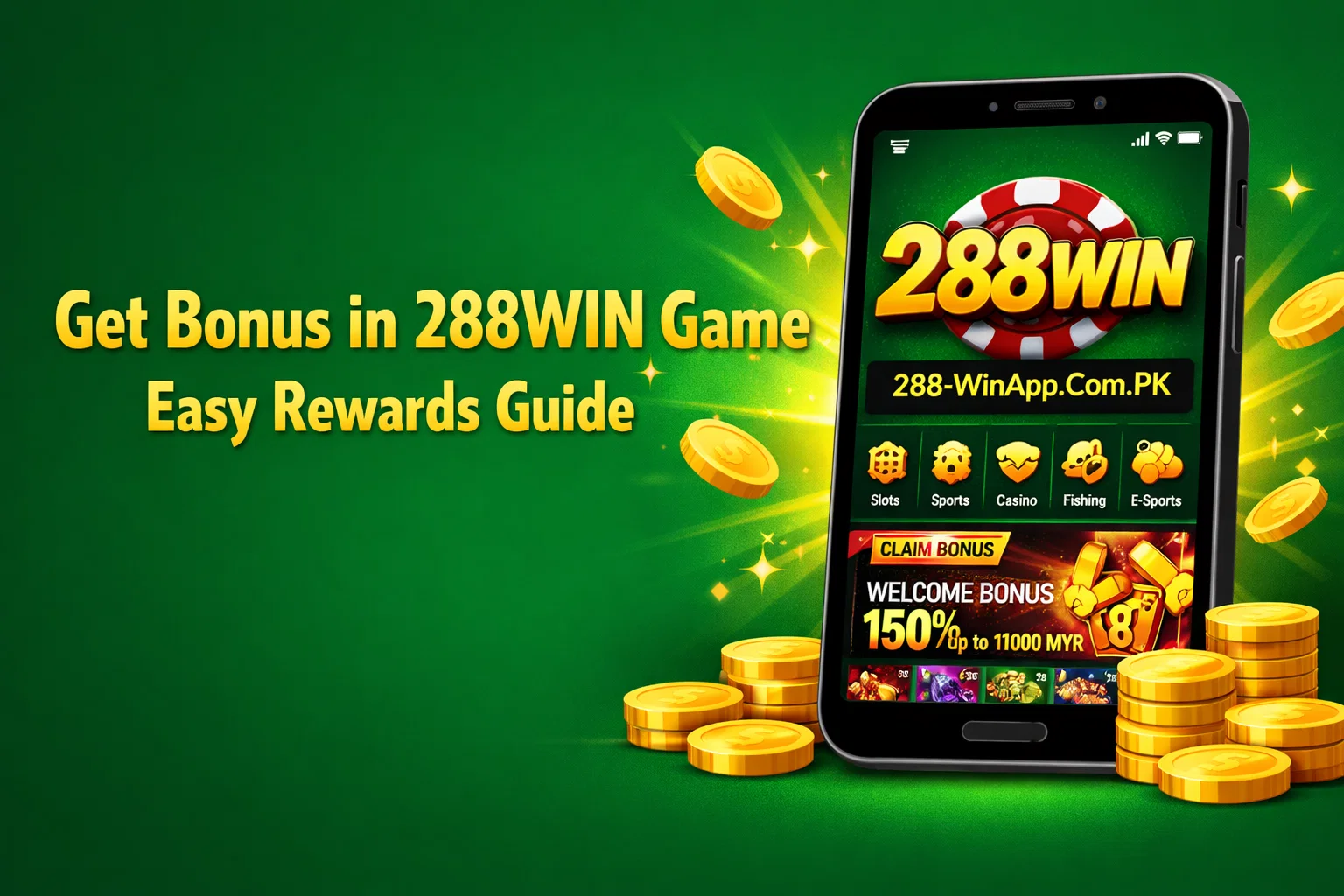 Get Bonus in 288WIN Game