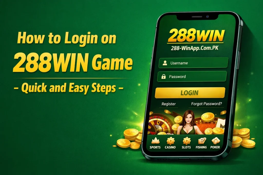 How to Login on 288WIN Game
