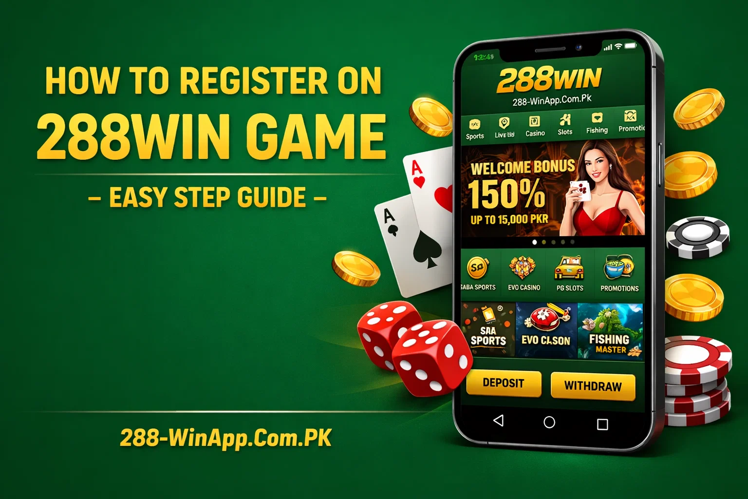 How to Register on 288WIN Game